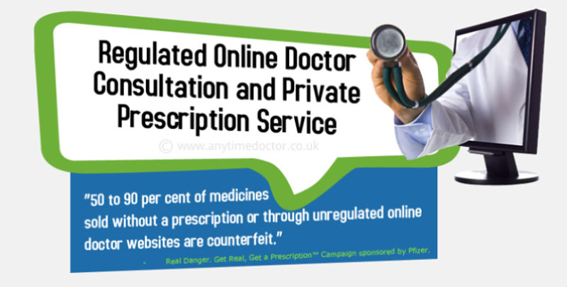 Anytime Doctor is owned and operated by the UK company Anytime Medical Ltd registered with the Care Quality Commission to provide prescriptions online: Anytime Doctor's Care Quality Commission Provider-ID number: 1-101727777 .